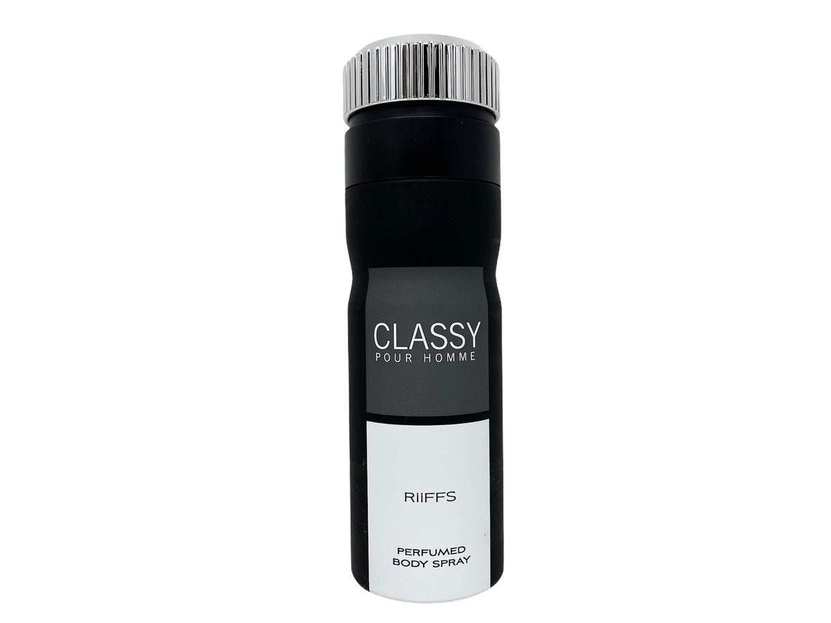 Classy by Riffs Perfumed Body Spray for Men 6.67oz/200ml Wholesale Perfumes NYC