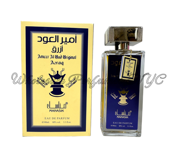 Ameer Al Oud Azraq for Men (Manasik) – Wholesale Perfumes NYC