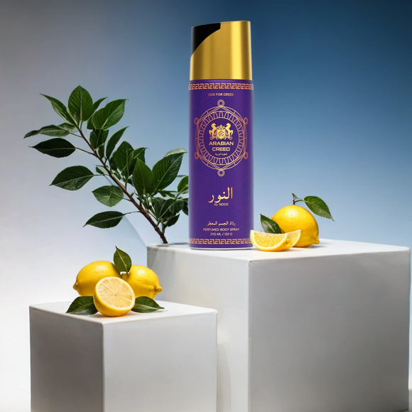 Al Noor by Arabian Creed Perfumed Body Spray for Women - 6.67oz/200ml