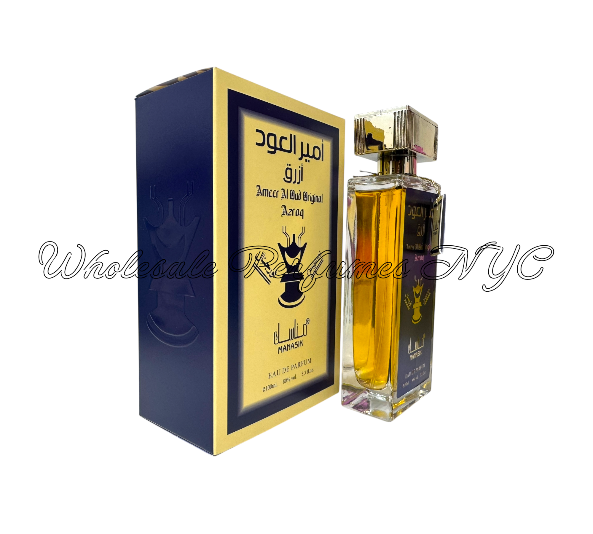 Ameer Al Oud Azraq for Men (Manasik) – Wholesale Perfumes NYC