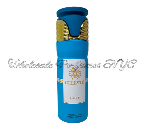 Celeste by Riffs Perfumed Body Spray for Women - 6.67oz/200ml