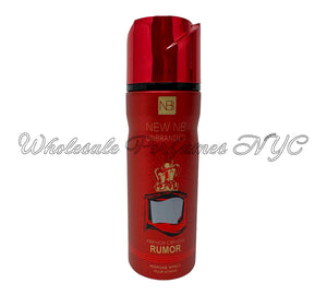 Rumor by NB Perfumed Body Spray for Men - 6.67oz/200ml