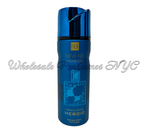 Heroic by NB Perfumed Body Spray for Men - 6.67oz/200ml