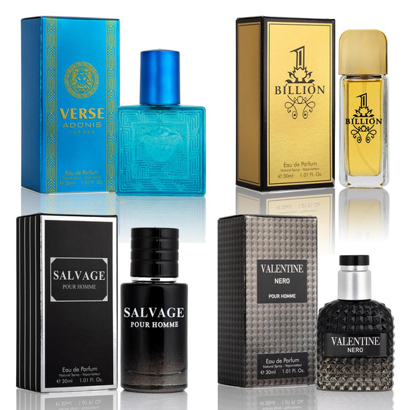 Signature Set for Men 4.0 fl Oz Eau de Parfum By NovoGlow