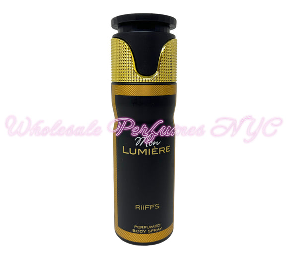 Mon Lumiere by Riffs Perfumed Body Spray for Women - 6.67oz/200ml