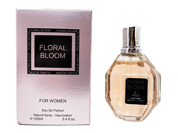 Fragrance Couture ZZWFCFLORALBLOOM3.4P 3.4 oz Women Floral Bloom Eau de Parfum Spray