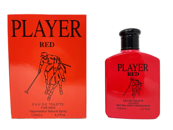 Player Red For Men - 4.2oz (Large Box) (EC)
