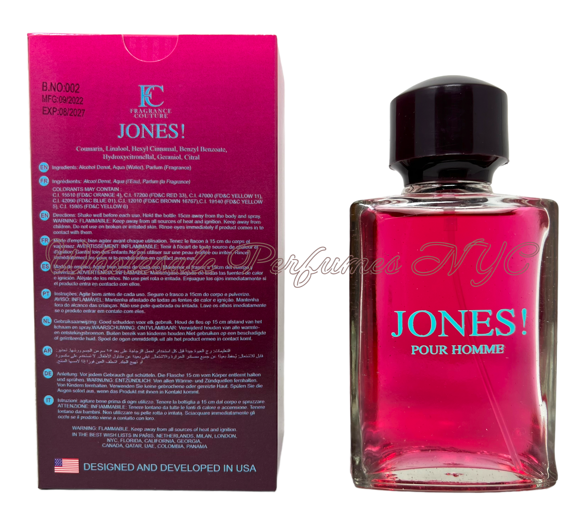 JONES! for Men (FC) – Wholesale Perfumes NYC