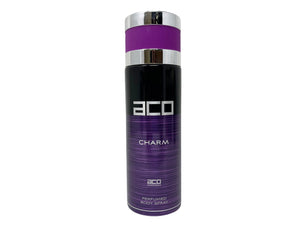 ACO Charm Perfumed Body Spray for Women - 6.67oz/200ml