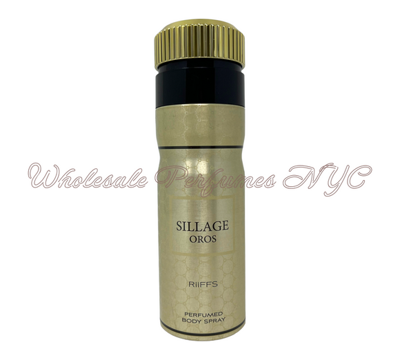 Sillage Oros by Riffs Perfumed Body Spray for Women - 6.67oz/200ml