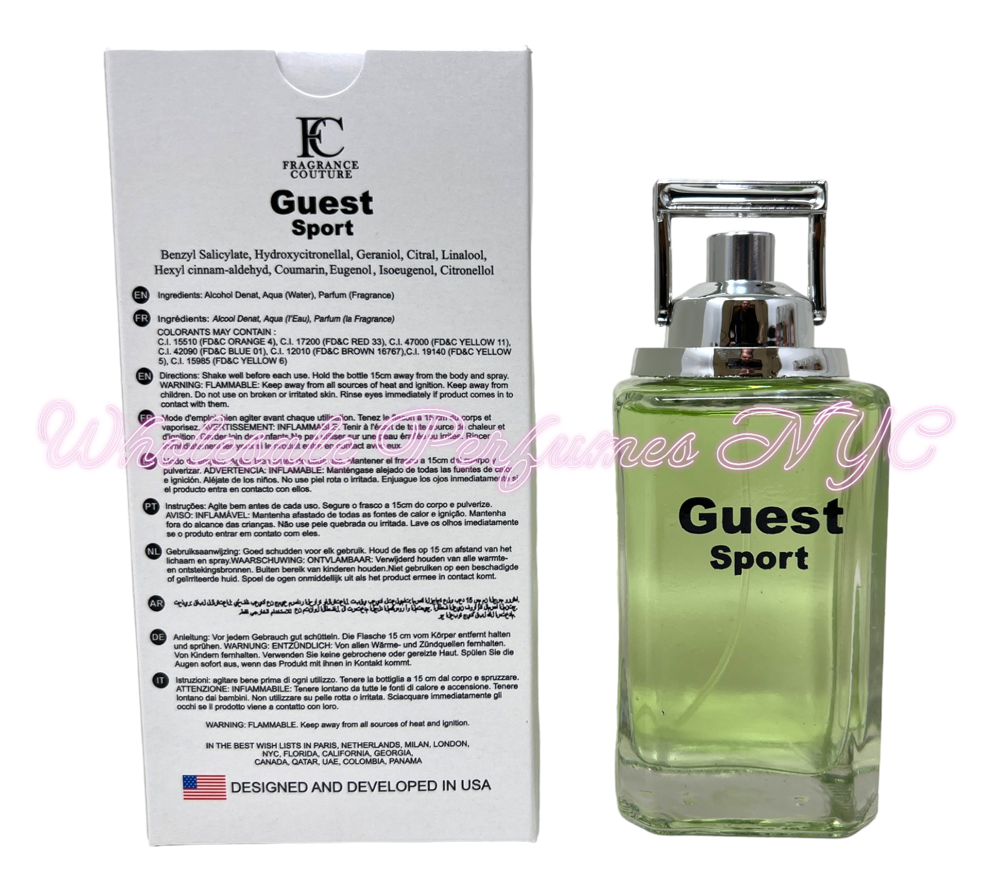 Guest Sport for Men FC Wholesale Perfumes NYC