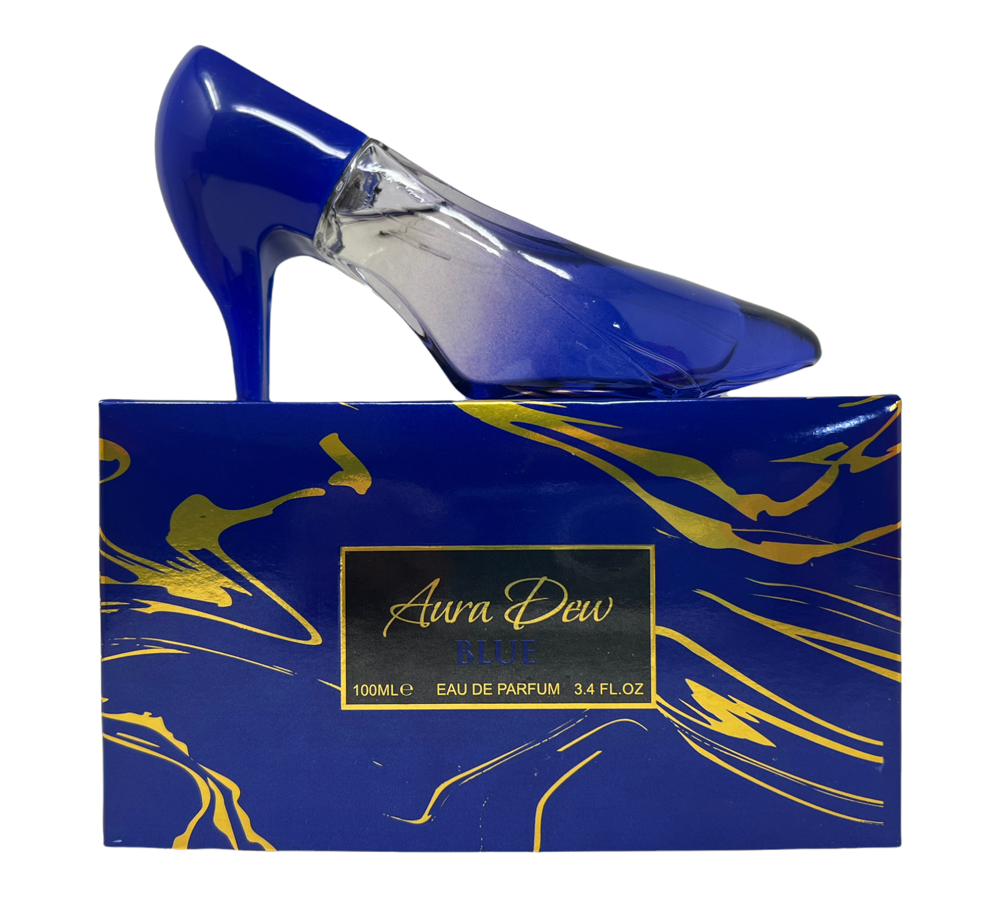 Blue high sales heel perfume