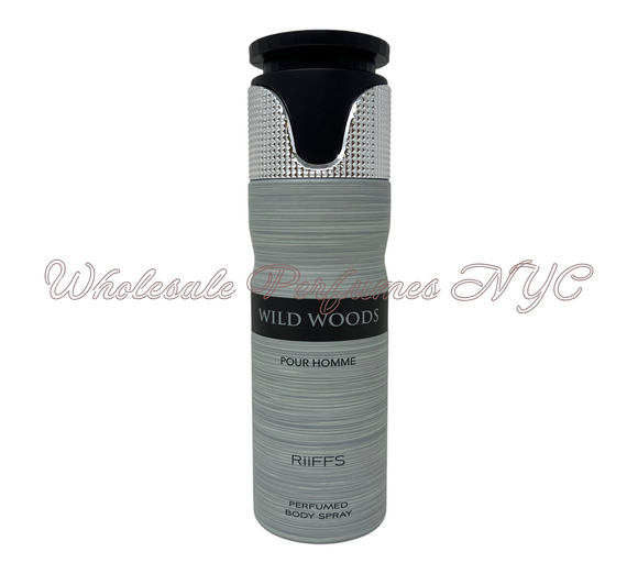 Wildwoods by Riffs Perfumed Body Spray for Men - 6.67oz/200ml