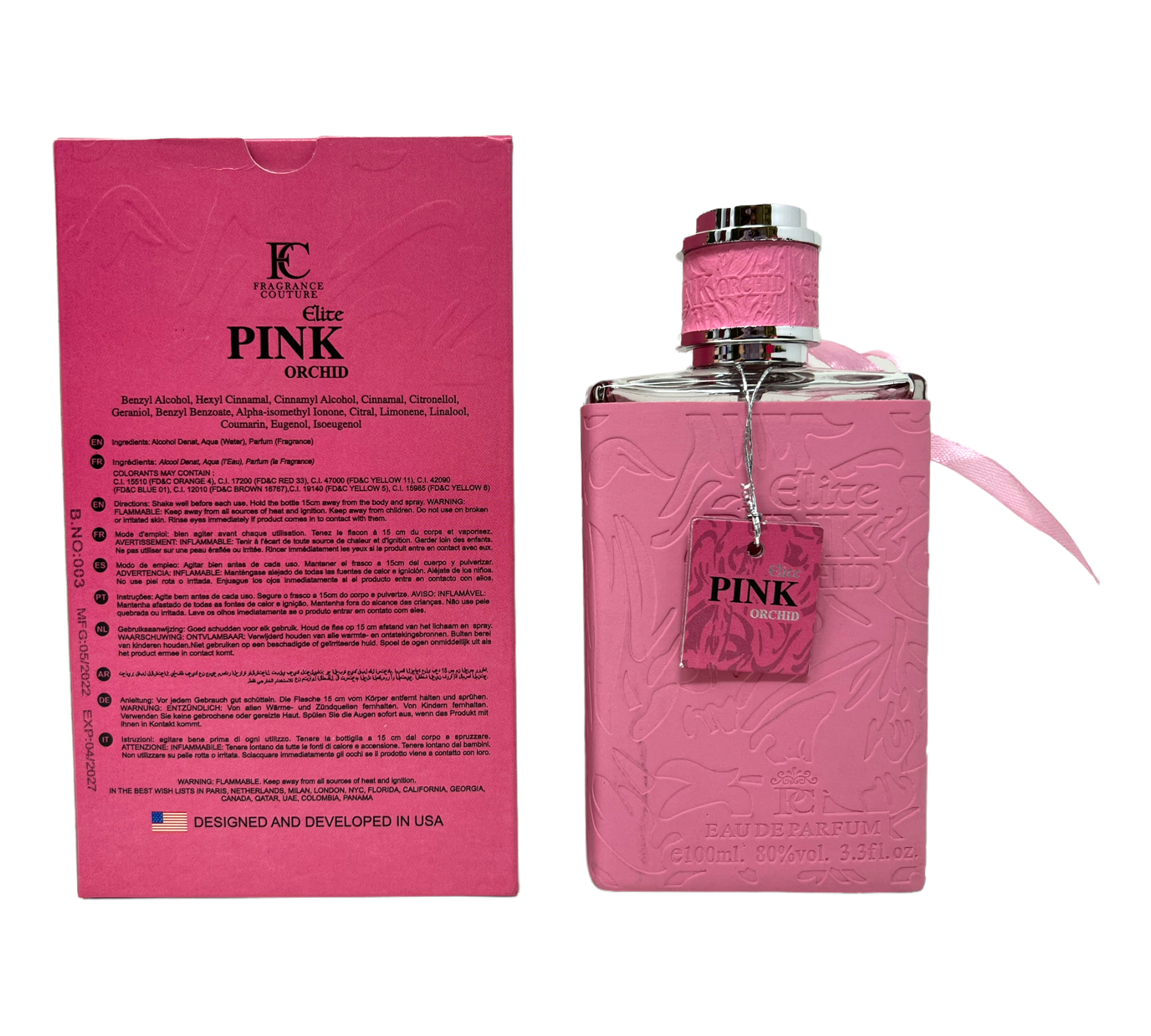Elite Pink Orchid for Women – Wholesale Perfumes NYC