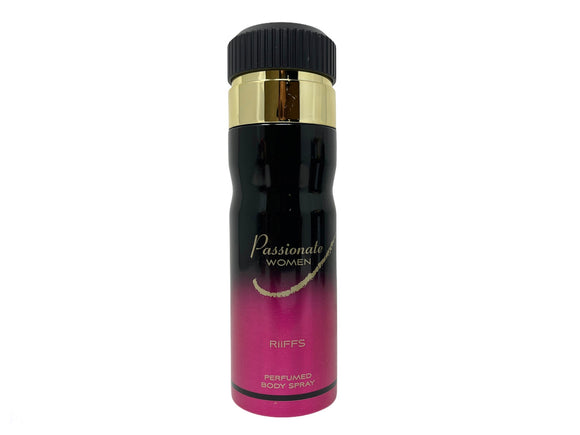 Passionate by Riffs Perfumed Body Spray for Women - 6.67oz/200ml