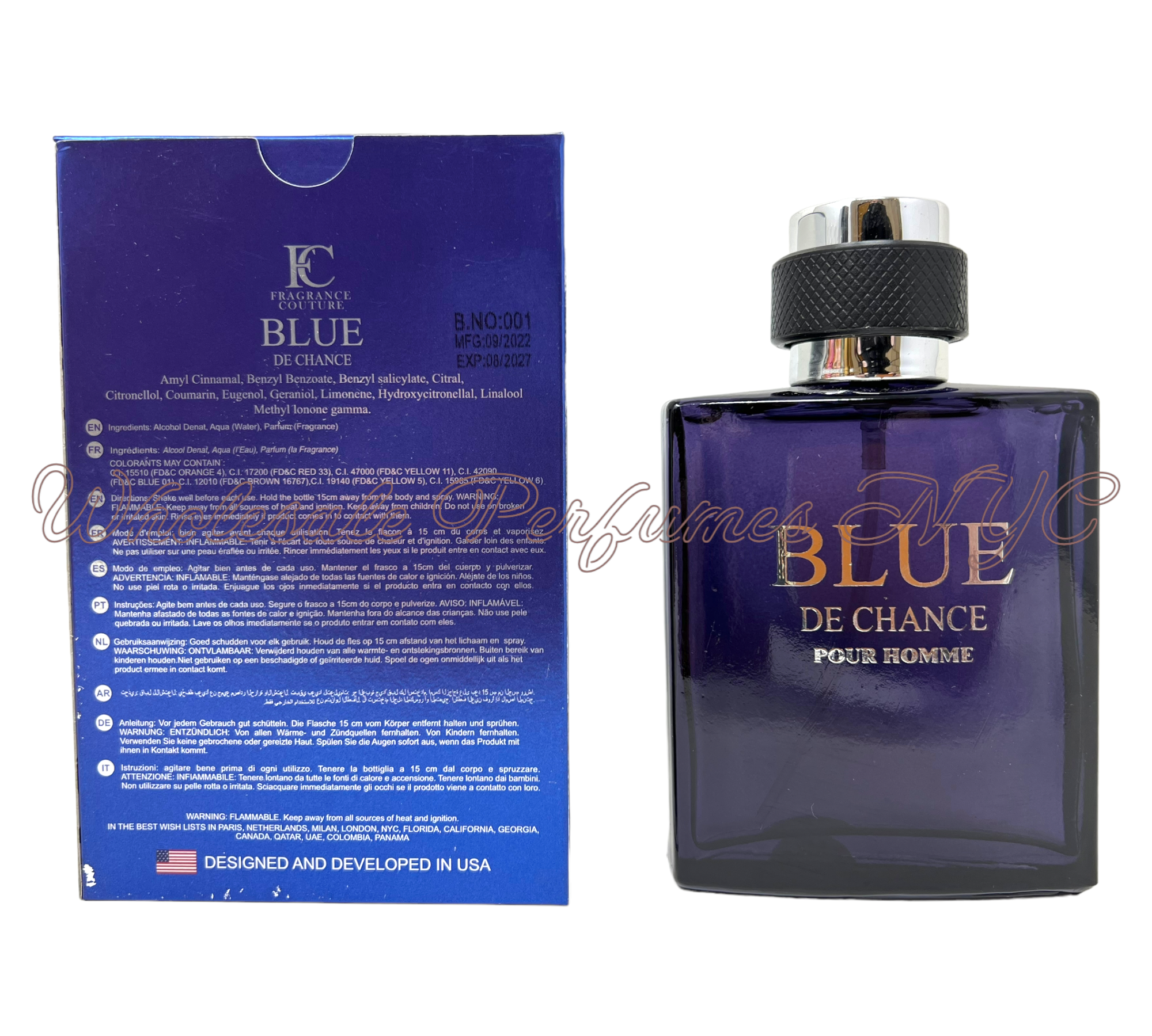 Blue de Chance for Men FC Wholesale Perfumes NYC